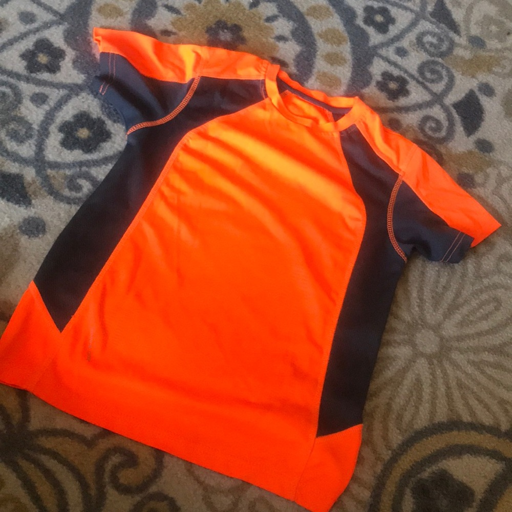 Orange shirt